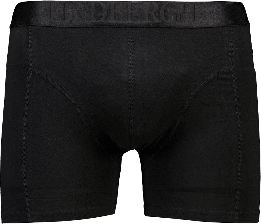 Cotton Boxers Solid 10-Packs, från Lindbergh, i färgen Black.