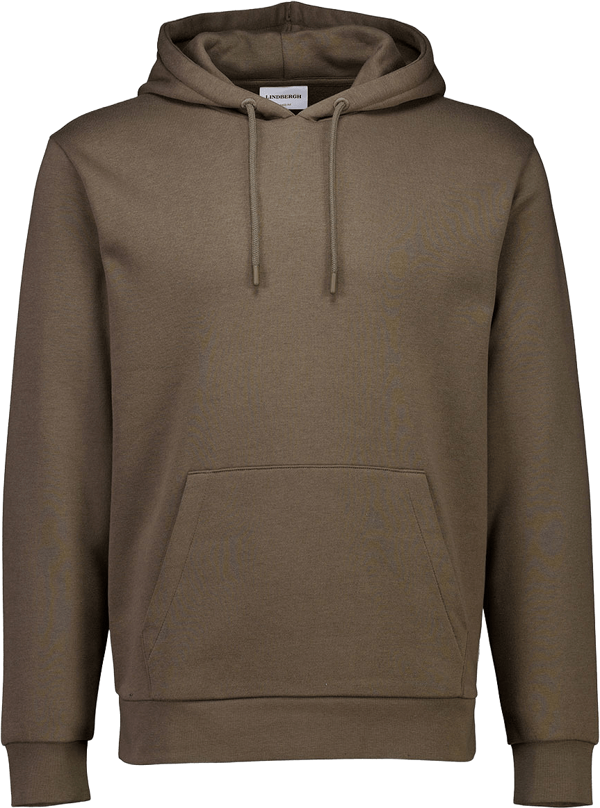 Lindbergh Hoodie Sweatshirt, från Lindbergh, i färgen Brown.