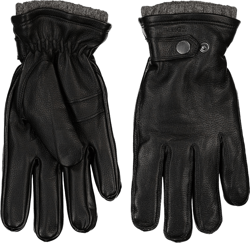 Soft Leather Gloves, från Lindbergh, i färgen Black.