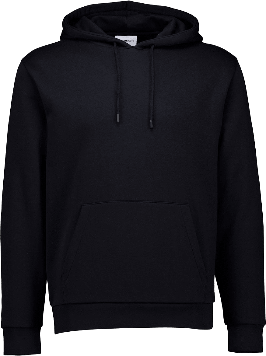Lindbergh Hoodie Sweatshirt, från Lindbergh, i färgen Black.