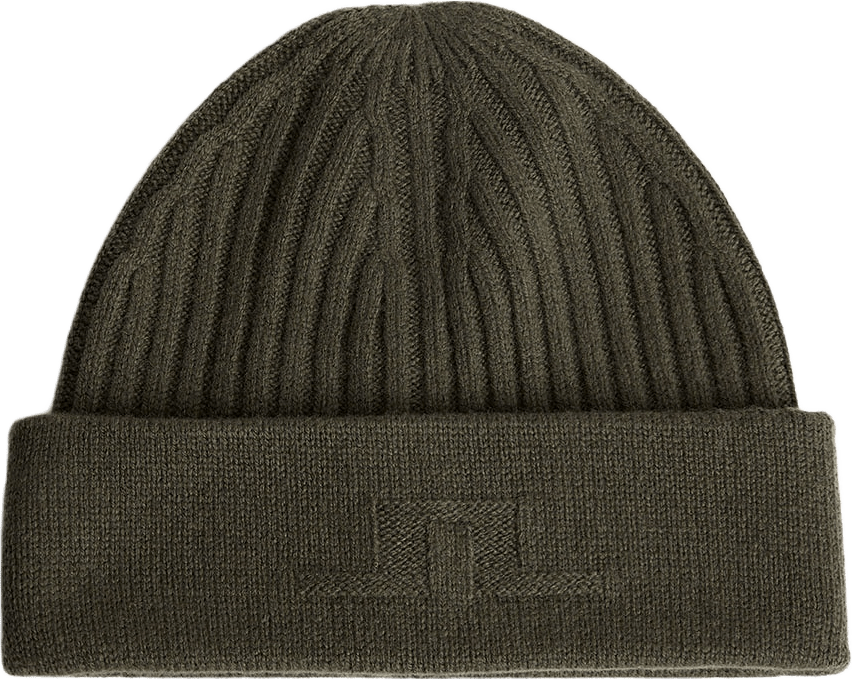 Jive Wool Beanie, från J.Lindeberg, i färgen Forest Green.