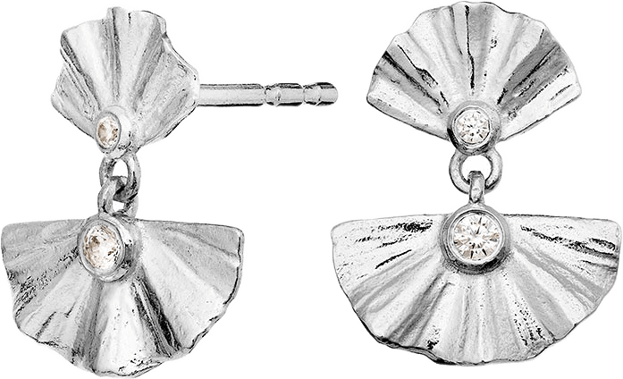 Odile Earrings, från Maanesten, i färgen Sterling Silver.