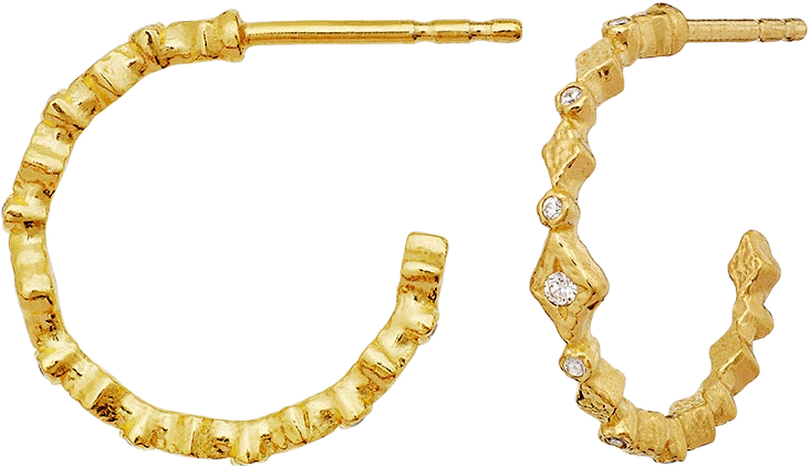 Arlette Earrings, från Maanesten, i färgen Goldplated.