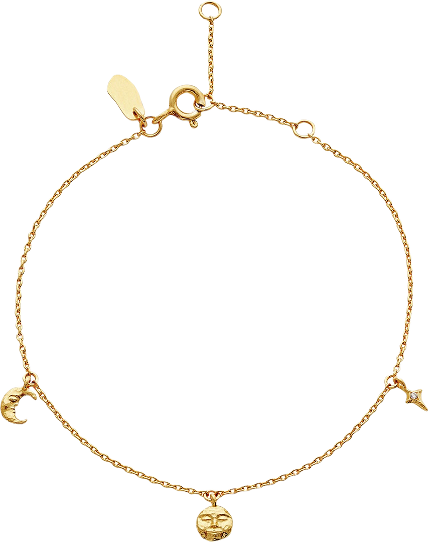 Lysander Bracelet, från Maanesten, i färgen Goldplated.
