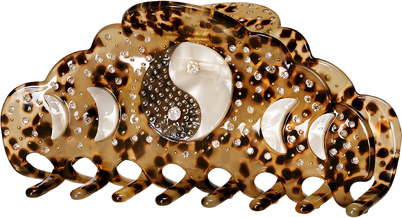 Jada Big Hairclaw Sesame, från Maanesten, i färgen Sesame.