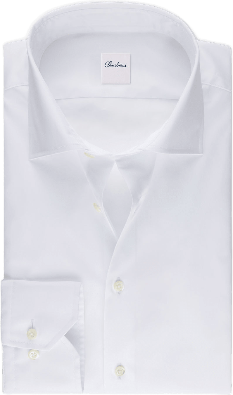 Twillskjorta, från Stenströms, i färgen White.