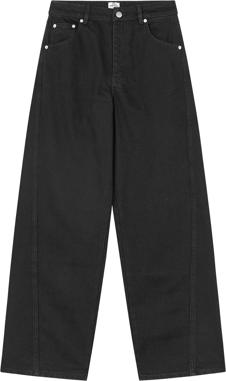 Dyed Denim Christel Jeans, från Mads Nørgaard, i färgen Black.