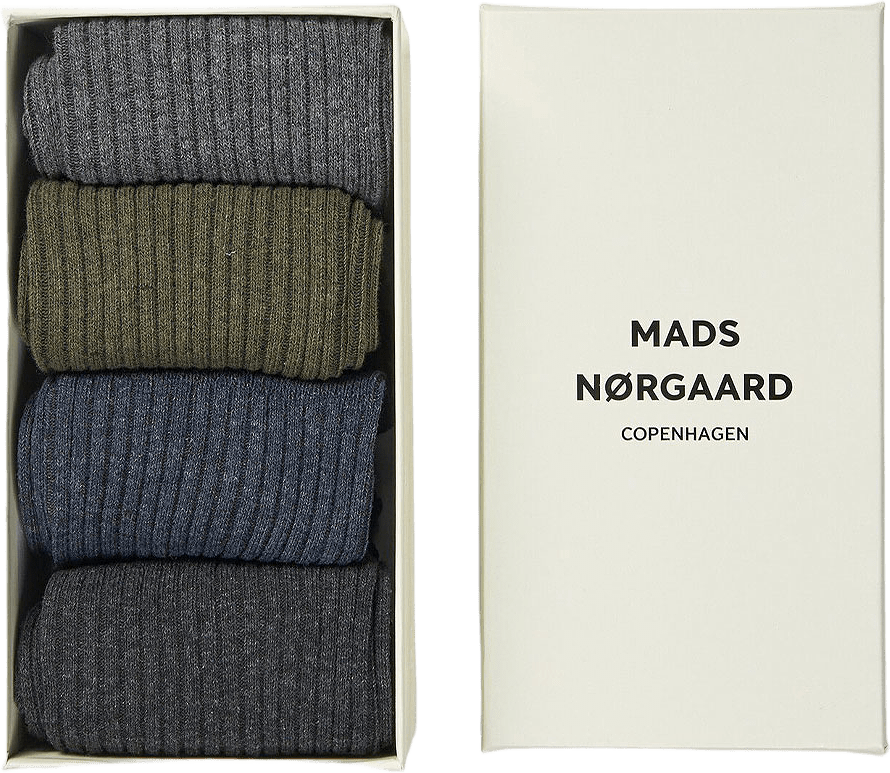 Sock Box Anton, från Mads Nørgaard, i färgen Winter 25-4.