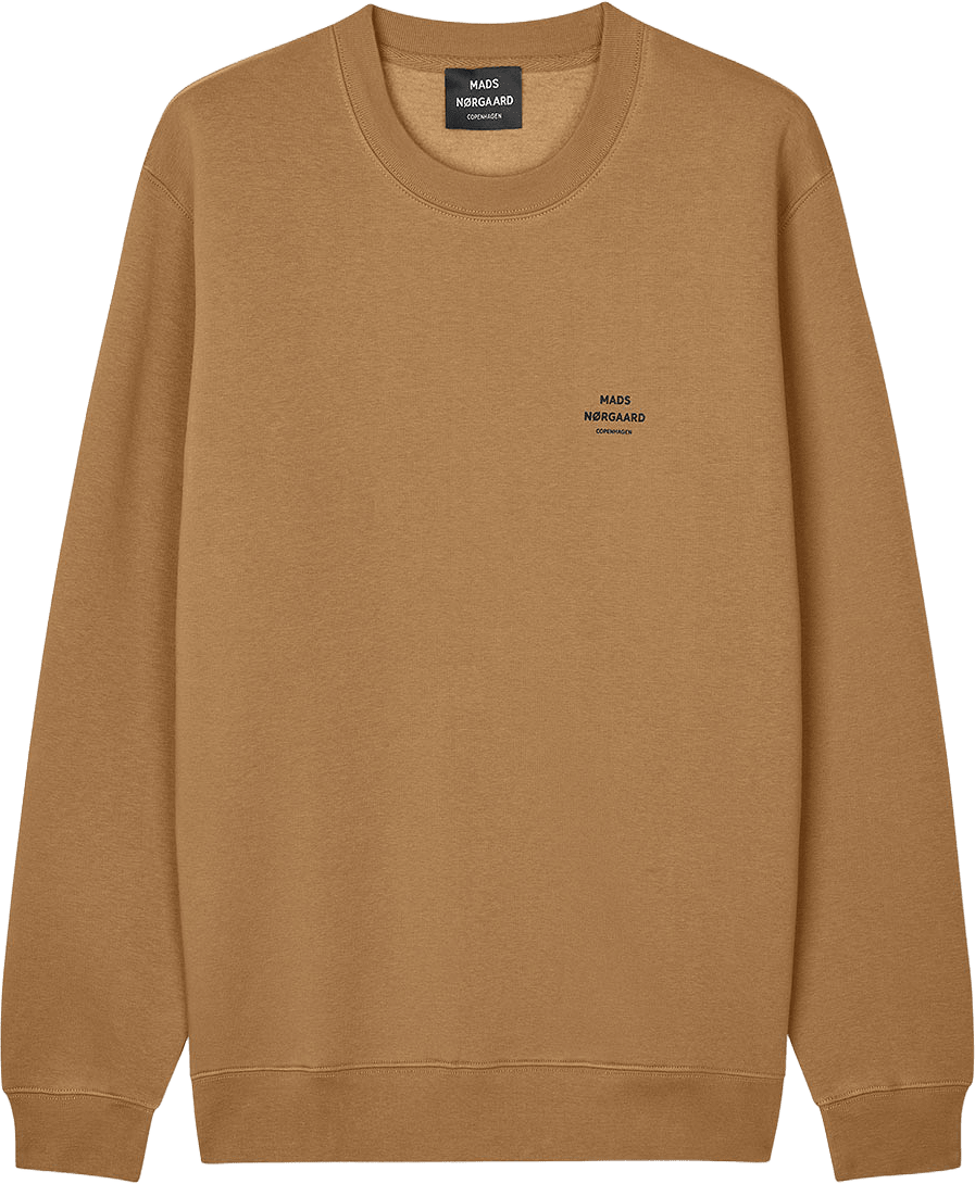 Standard Crew Logo Sweat, från Mads Nørgaard, i färgen Ermine.