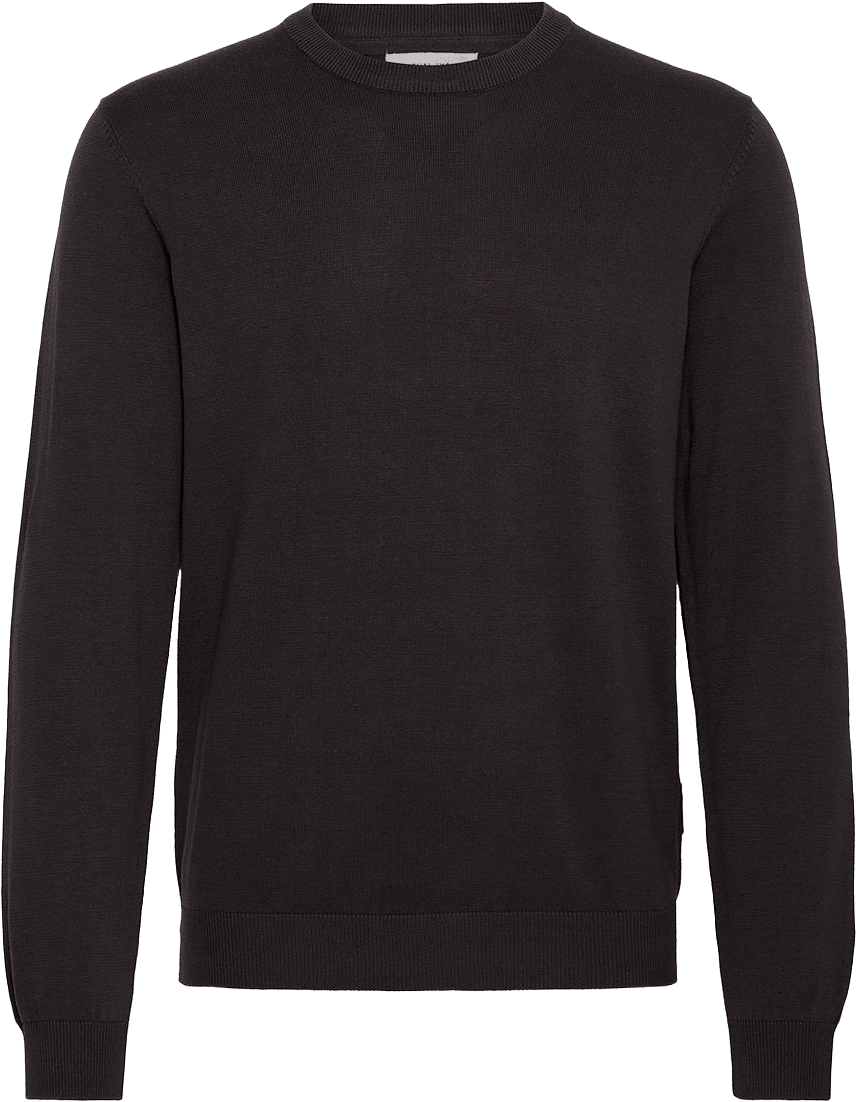 Cfosvald Knitted Crew Neck Pullover, från Casual Friday, i färgen Black Beauty.