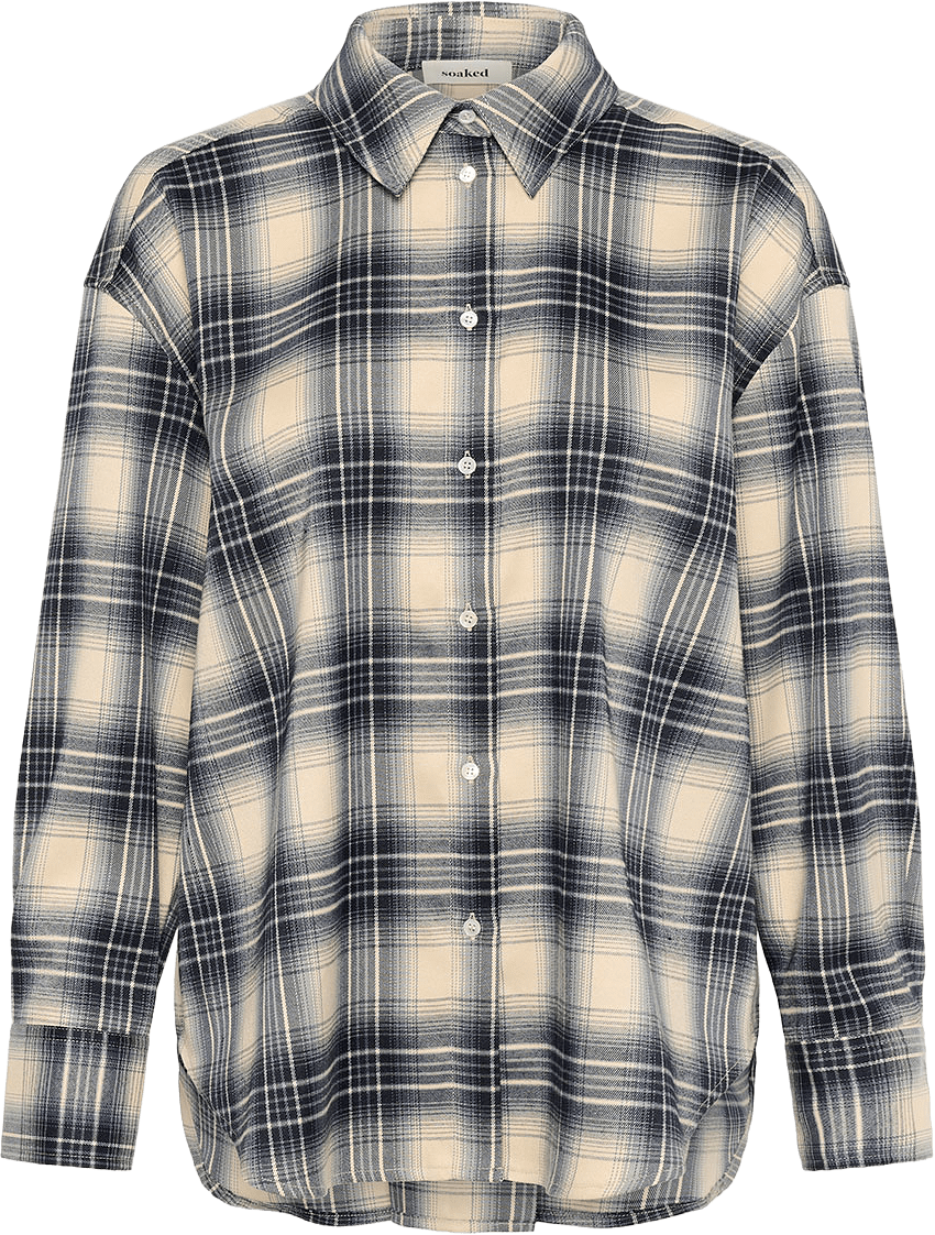 SLPamala Shirt, från Soaked In Luxury, i färgen Navy Checks.