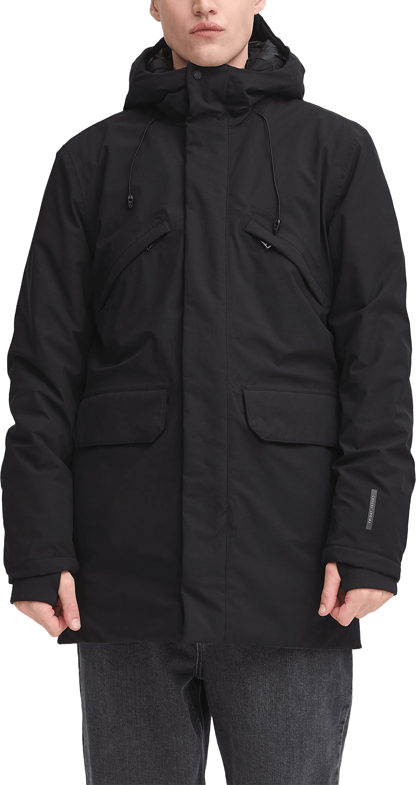 Cfbergen Parka Jacket, från Casual Friday, i färgen Black Beauty.