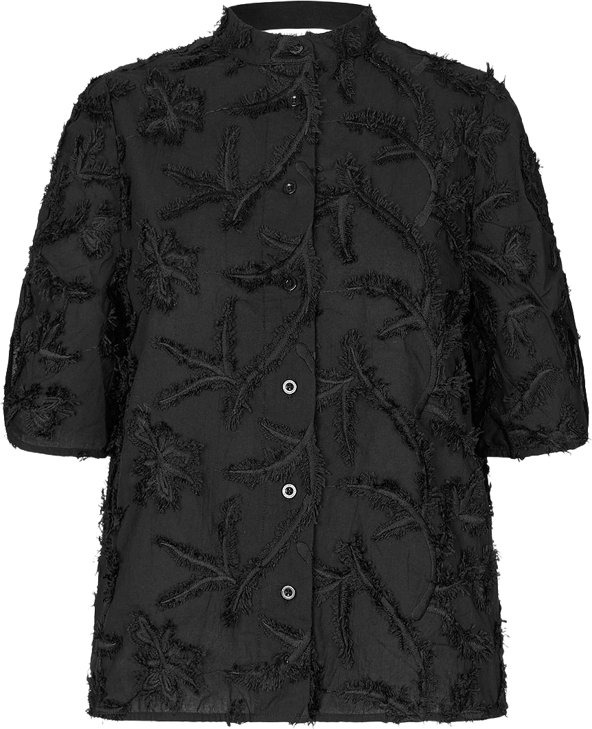 Seena SS Shirt, från Second Female, i färgen Jet Stream.