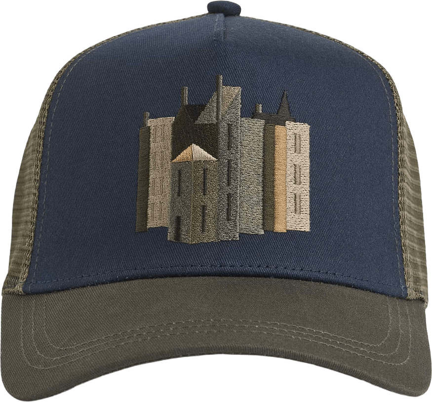 CEDRIC A-Shape Trucker, från Upfront, i färgen Navy.