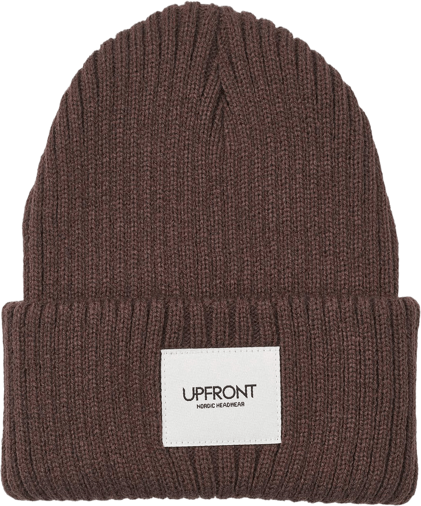 HAZE Fisherman Winter Beanie, från Upfront, i färgen Brown.