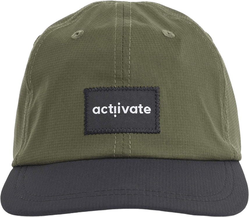 BLAZE Color Block Foldable Cap, från Actiivate, i färgen Army.