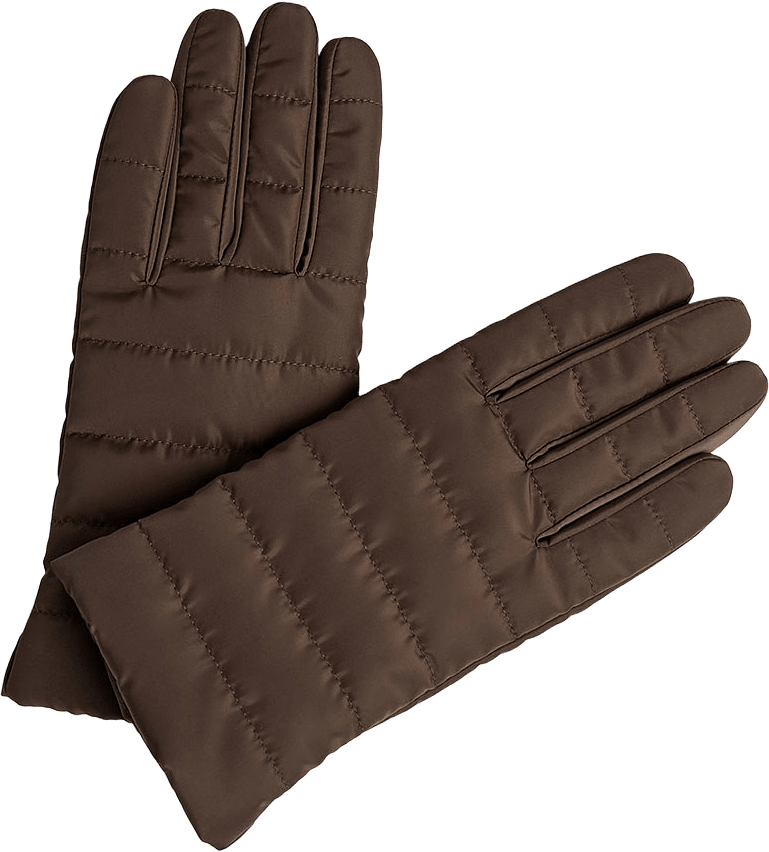 Alberte Glove, från Markberg, i färgen Dark Brown.
