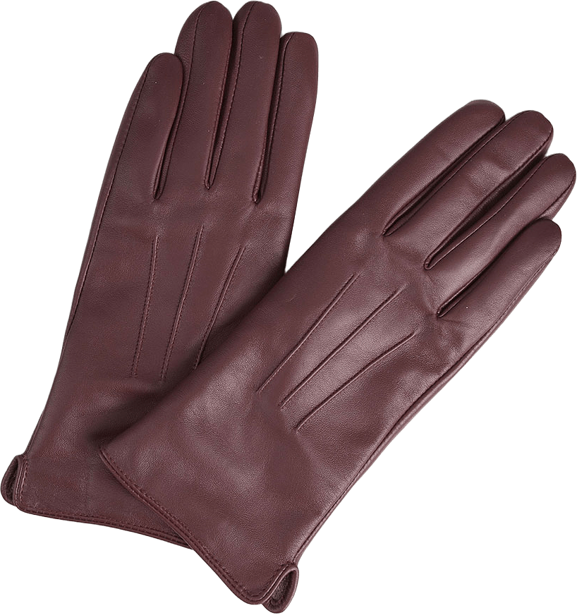 CariannaMBG Gloves, från Markberg, i färgen Burgundy.