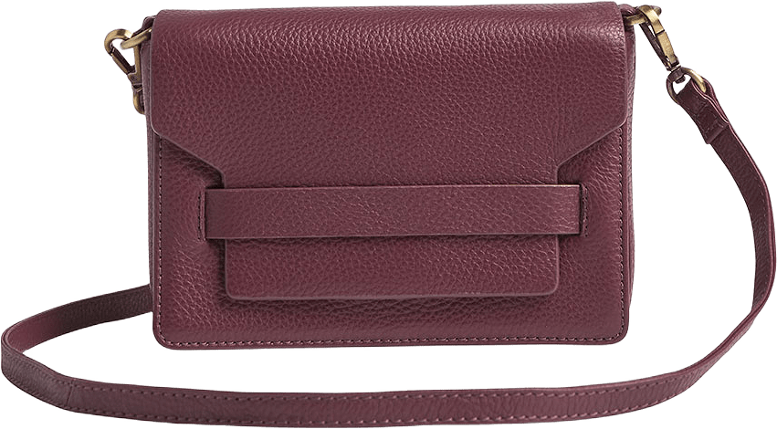 VanyaMBG Crossbody Bag, från Markberg, i färgen Burgundy W/Br. Gold.