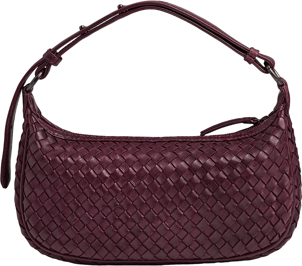Mini MuseMBG Weave Bags, från Markberg, i färgen Burgundy.