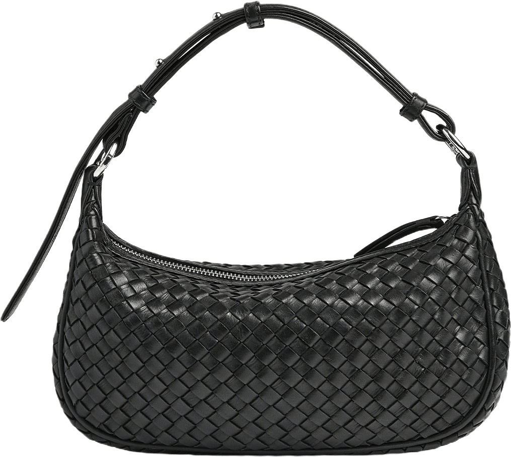 Mini MuseMBG Weave Bags, från Markberg, i färgen Black.