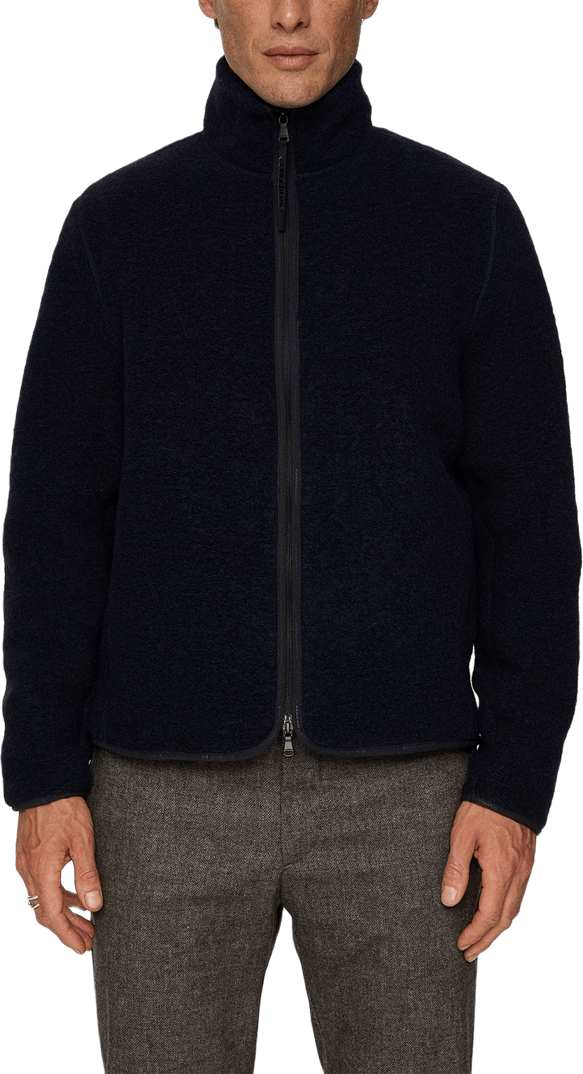 Dustin Wool Fleece Jacket, från J.Lindeberg, i färgen Jl Navy.