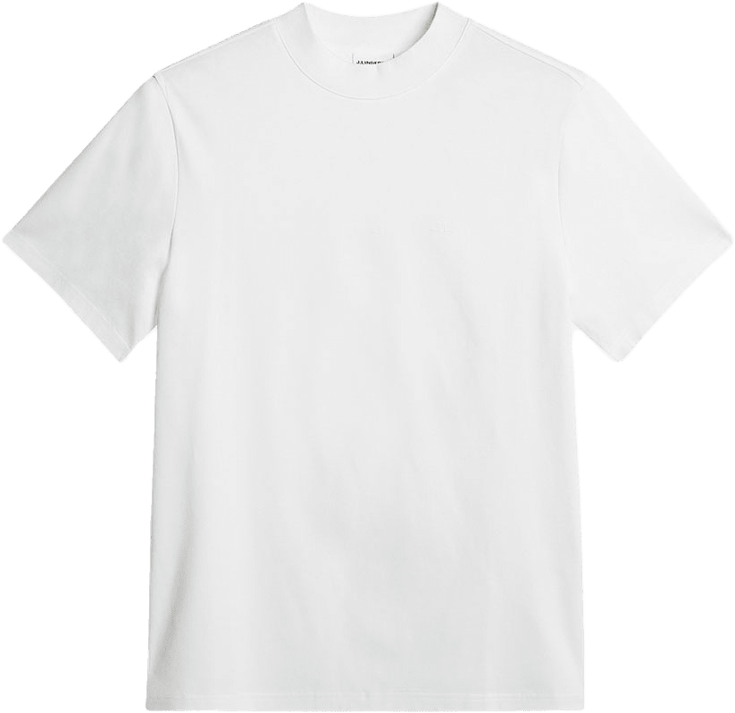 Ace Mock Neck T-Shirt, från J.Lindeberg, i färgen White.