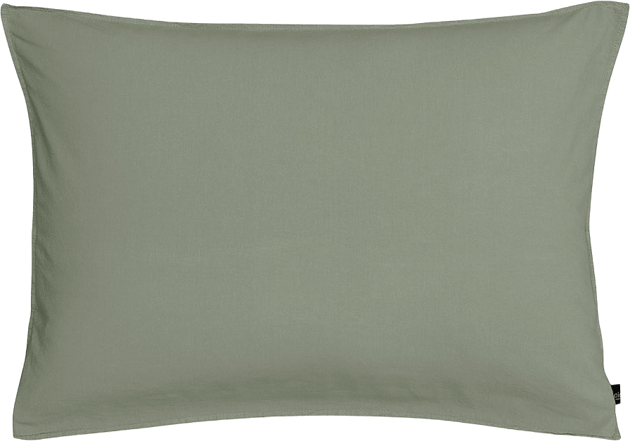 Fröya ekologisk bomull hotelörngott 70x100 cm, från Høie of Scandinavia, i färgen Dämpad Grön.