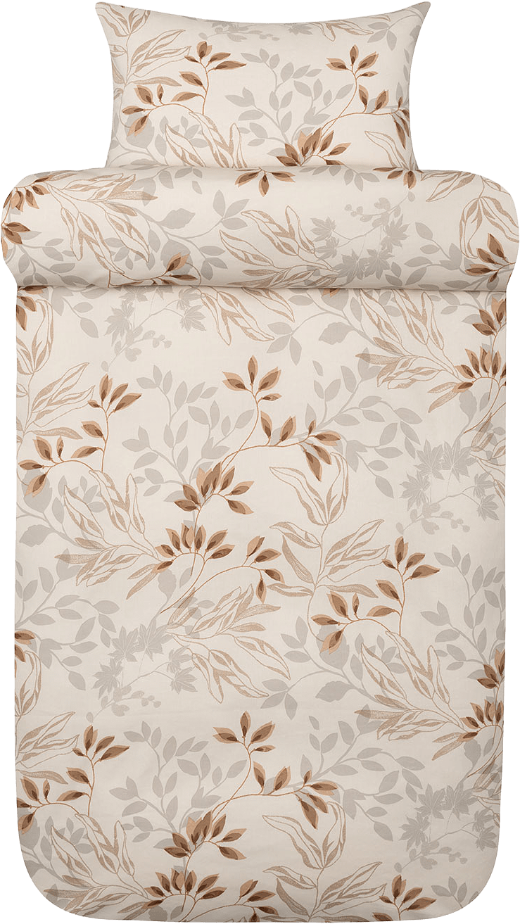 Nadja satin bäddset 150x210 cm, från Høie of Scandinavia, i färgen Grey.