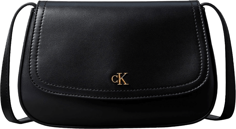 Monogram Flap Camera Bag, från Calvin Klein, i färgen Black.