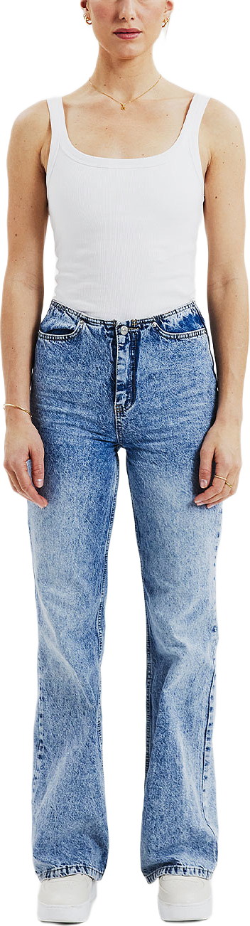 Singlet Ribbed Tank, från Bread & Boxers, i färgen White.