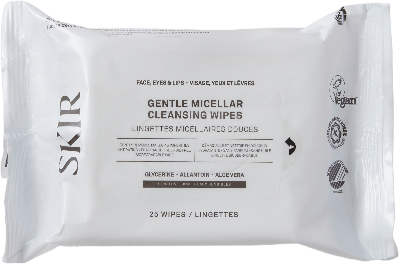 Gentle Micellar Cleansing Wipes, från Skir.