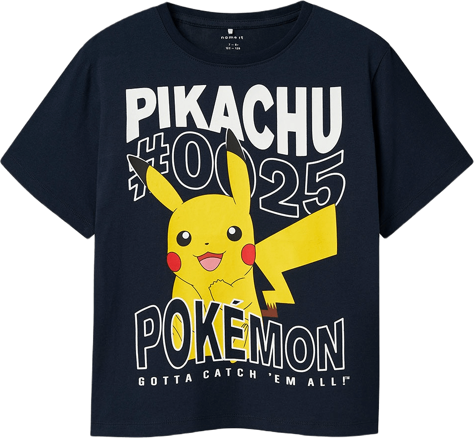 NKMJAMISH POKEMON NREG SS TOP NOOS SKY, från Name It, i färgen Navy Blazer.