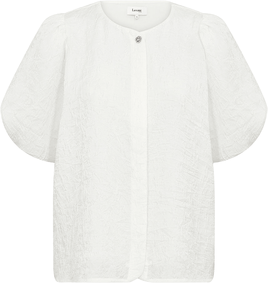 Lr-orit 2 blouse, från Leveté Room, i färgen Star White.