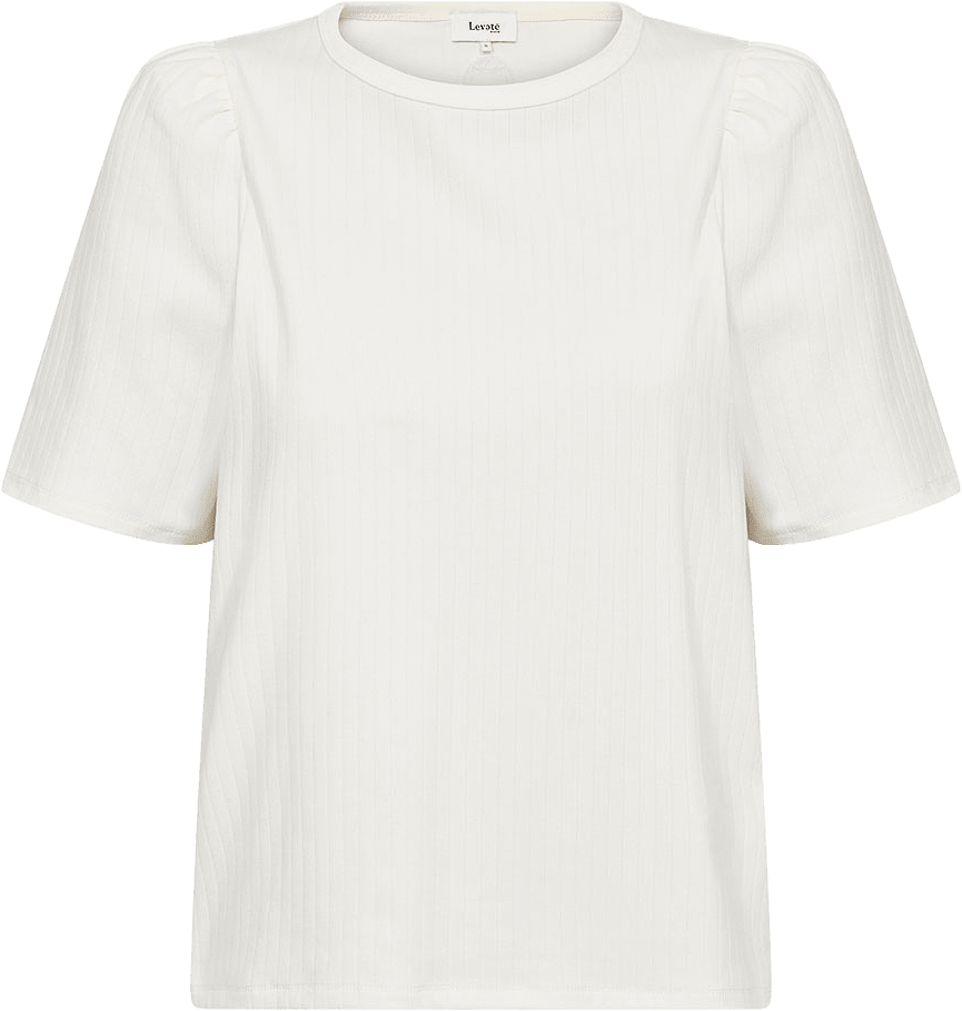 Lr-neddie 3 t-shirt, från Leveté Room, i färgen Star White.