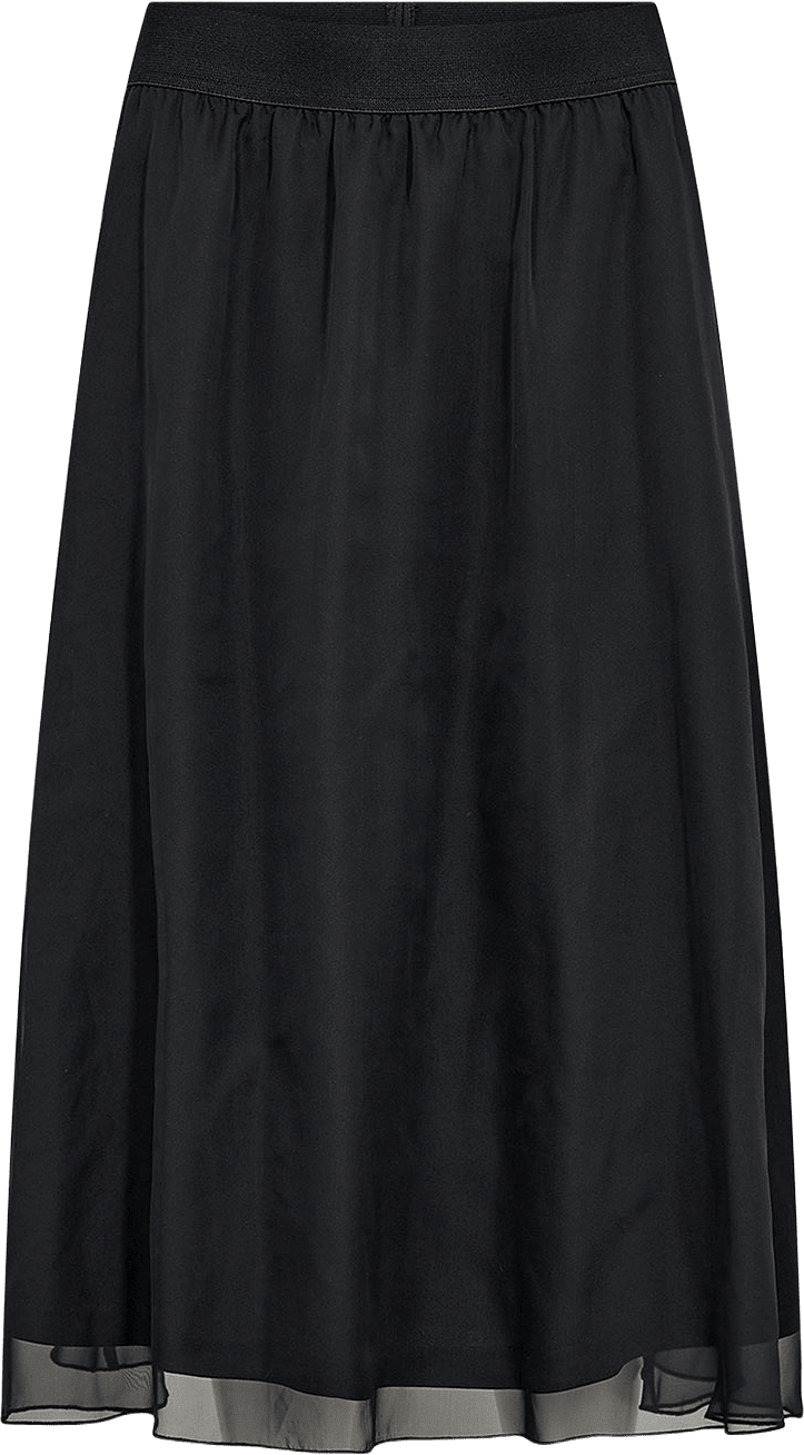 Soyaconcept Sc-Anne 2 Skirt, från Soyaconcept, i färgen Black.