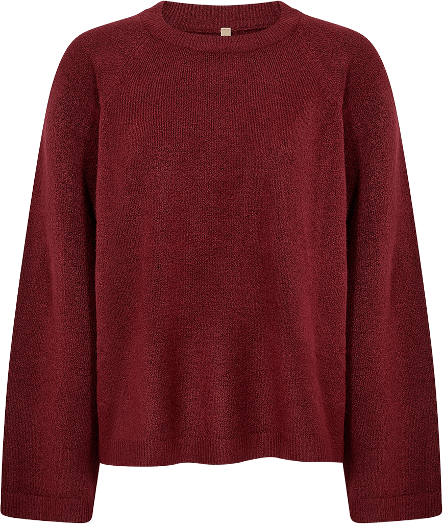 Soyaconcept Sc-Orlean 4 Pullover, från Soyaconcept, i färgen Chili Pepper Melange.