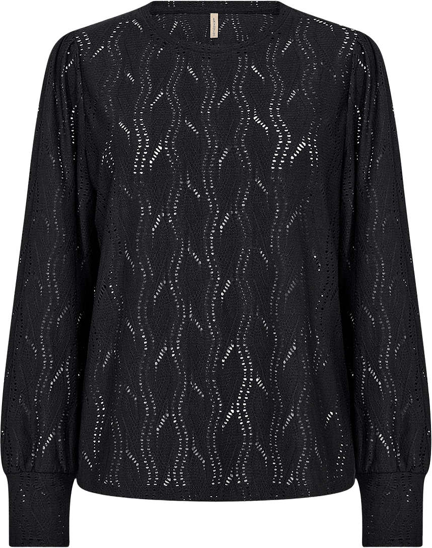 Soyaconcept Sc-Athari 1 Blouse, från Soyaconcept, i färgen Black.