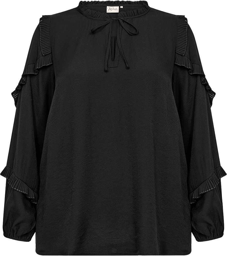 Safia 1 Blouse, från Wasabi Concept, i färgen Black.