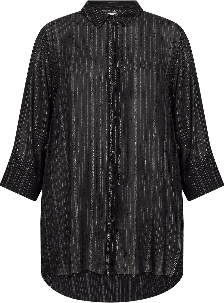 WA-SELA 3 SHIRT, från Wasabi Concept, i färgen Black Combi.