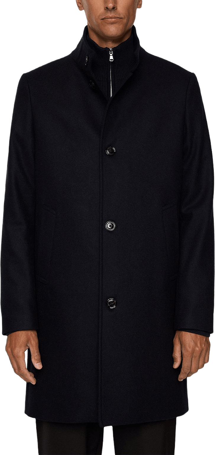 Jesse Melton Coat, från J.Lindeberg, i färgen Jl Navy.