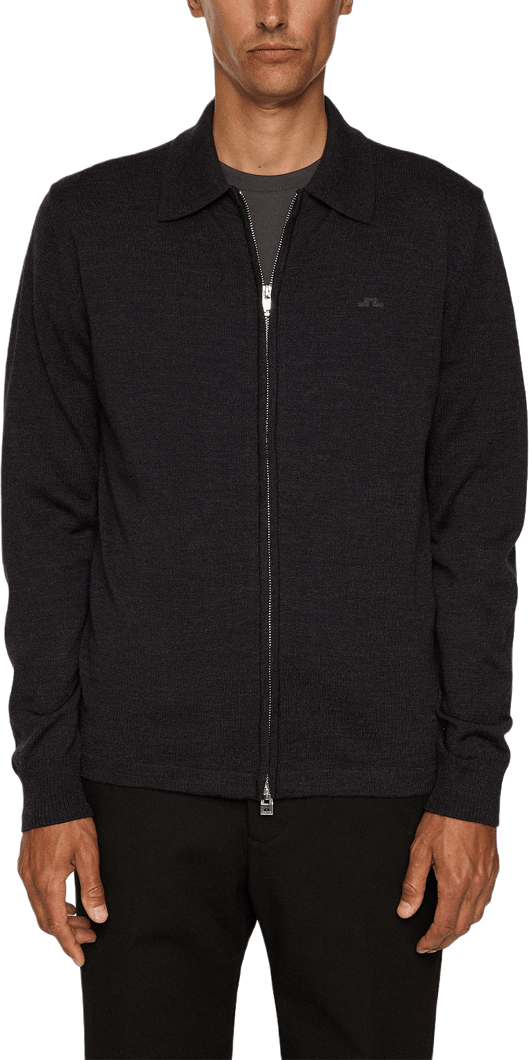 Kaleb Merino Zip Cardigan