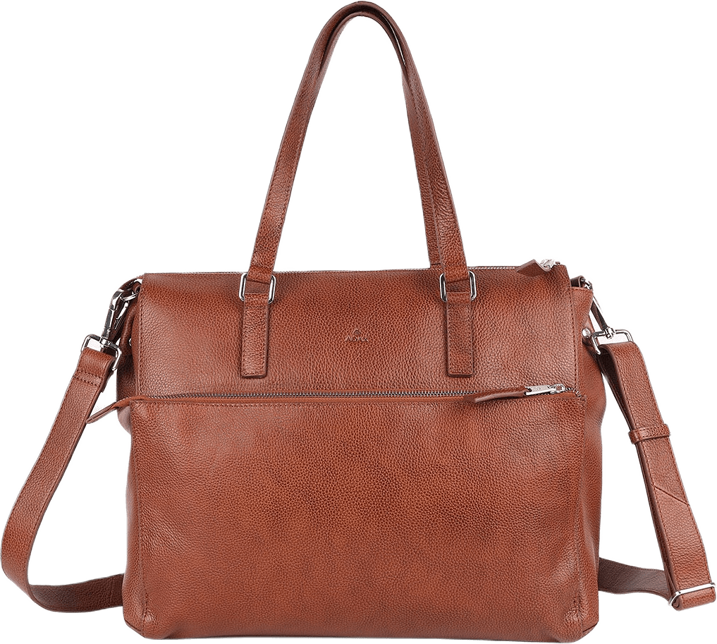 Malika Arbetsväska, från Adax, i färgen Caramel.