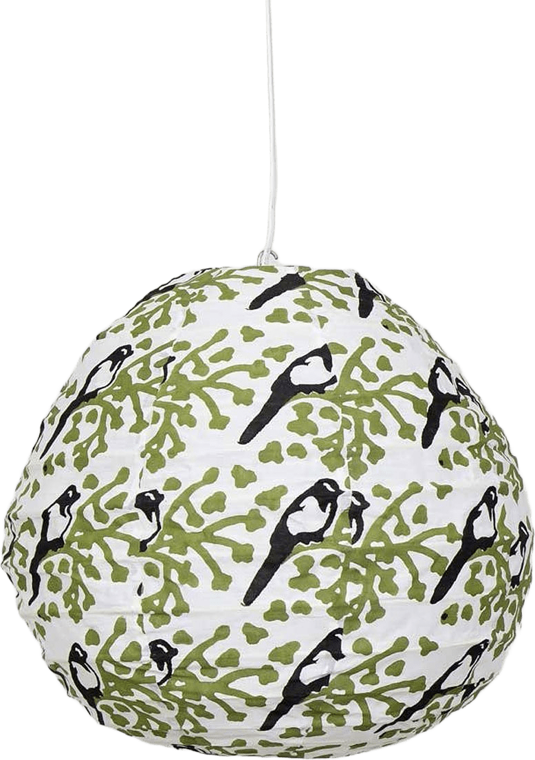 Pica pica lampskärm xs, från A World of Craft, i färgen Grön/Svart.