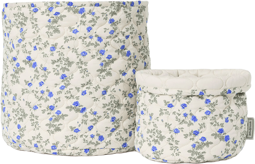 Satin Quiltade Korgar, från Garbo&Friends, i färgen Dainty.