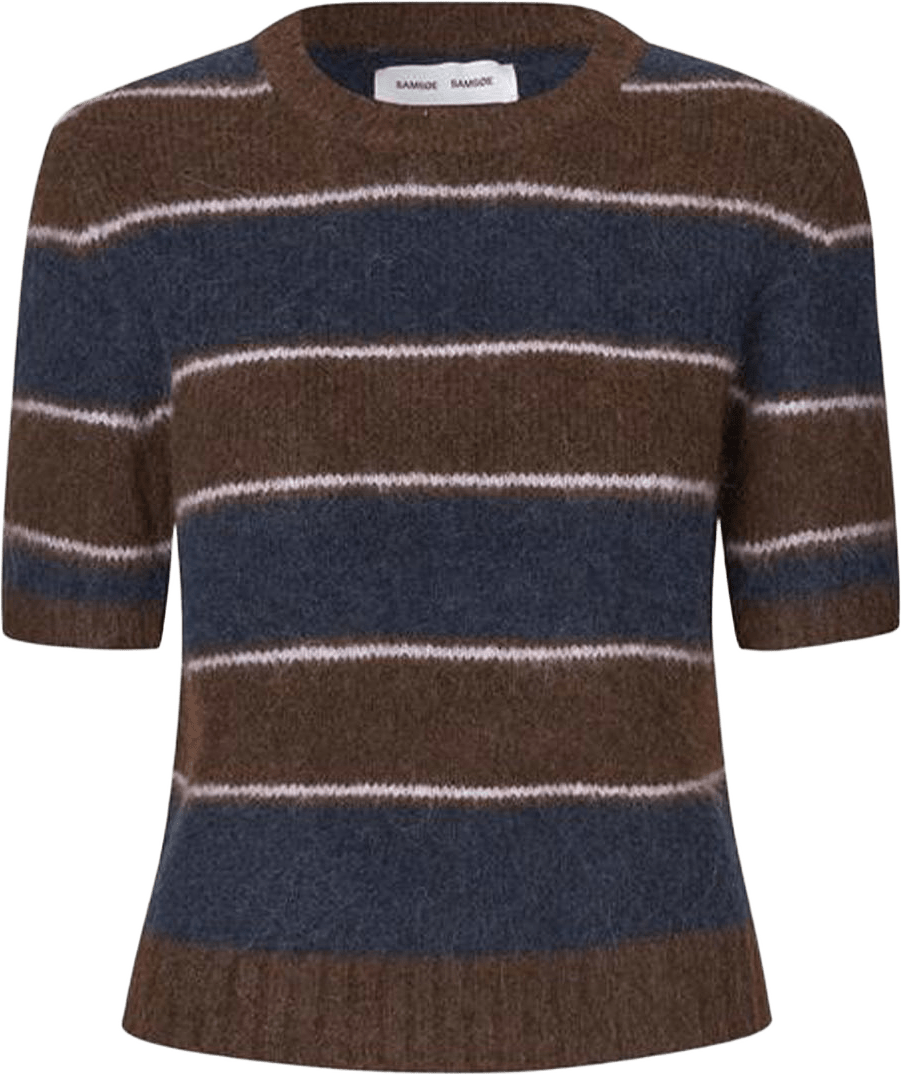 Sajeanne Top 15425, från SAMSOE SAMSOE, i färgen Black Coffee St.