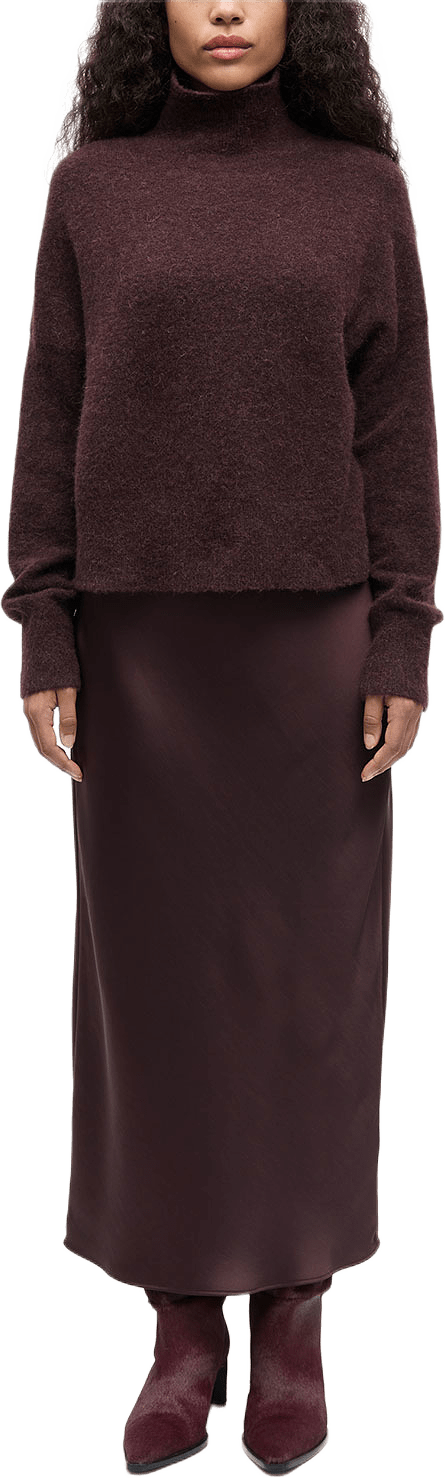 Saagneta long skirt 12956, från SAMSOE SAMSOE, i färgen Fudge.