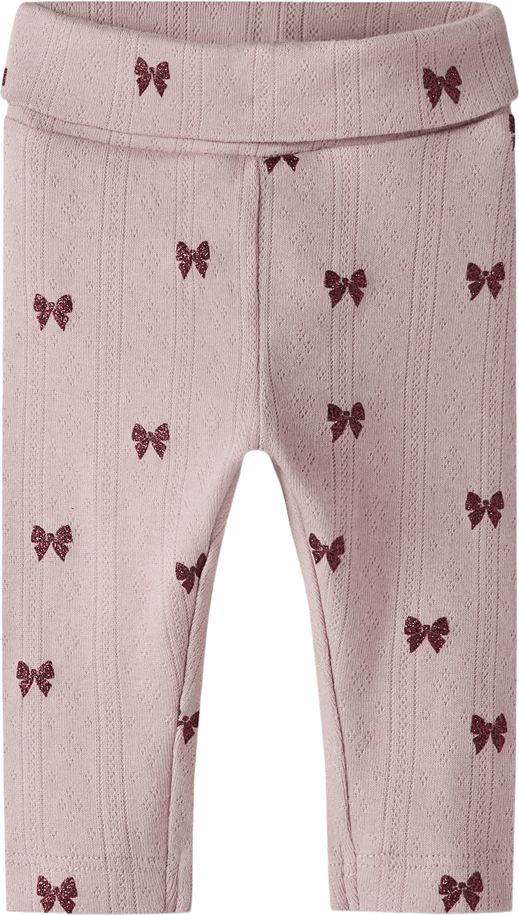 NBFRIBBEA Leggings, från Name It, i färgen Keepsake Lilac.