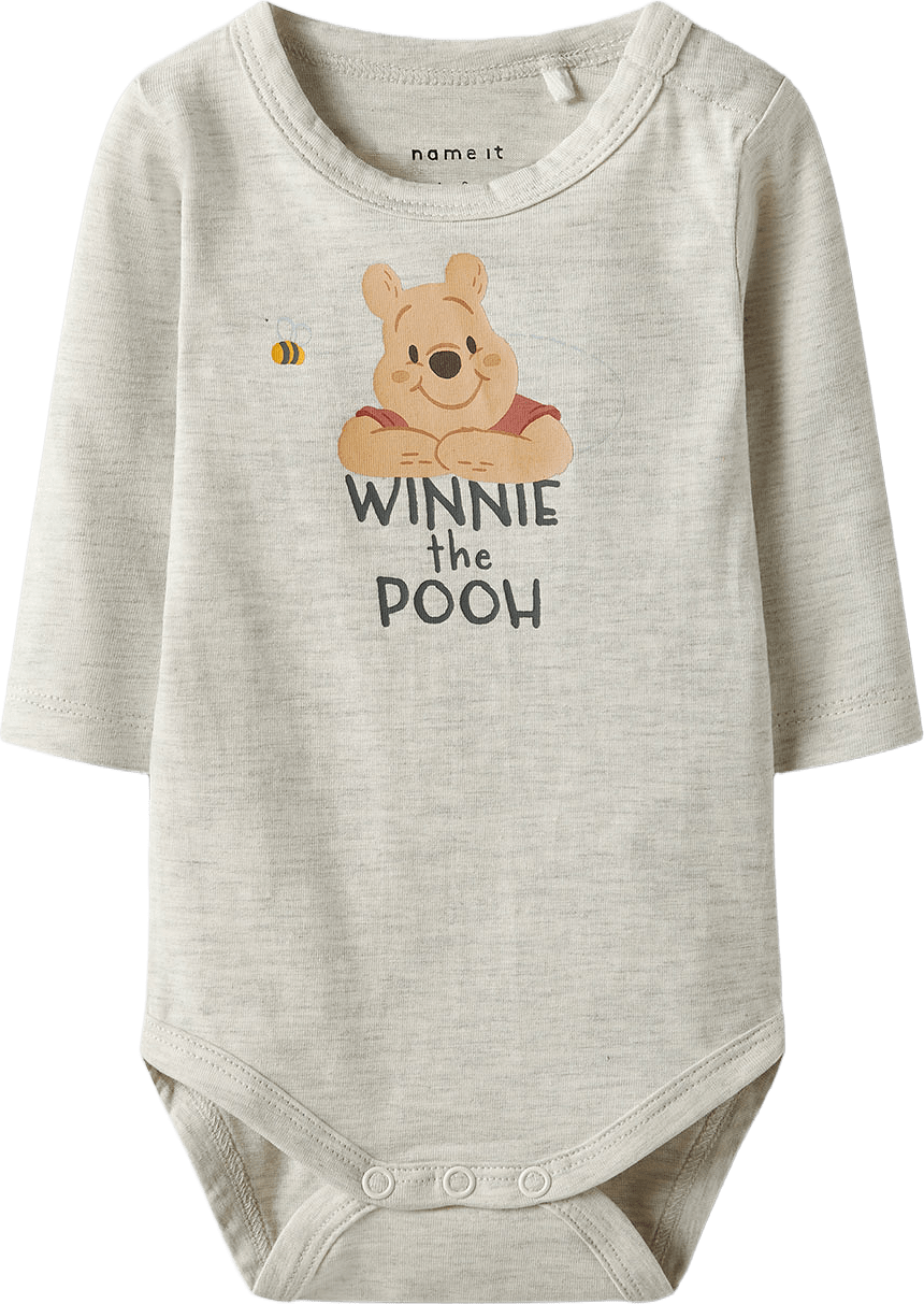 Body POOH, från Name It, i färgen Peyote Melange.