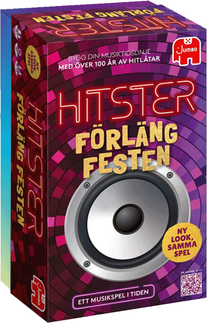 Hitster Förläng Festen SE, från HITSTER, i färgen Multicolor.